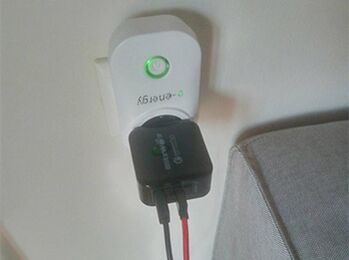 Erfahrung bei der Verwendung der elektronischen Energie der Stecker)